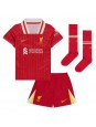 Billige Liverpool Curtis Jones #17 Hjemmedraktsett Barn 2024-25 Kortermet (+ Korte bukser)